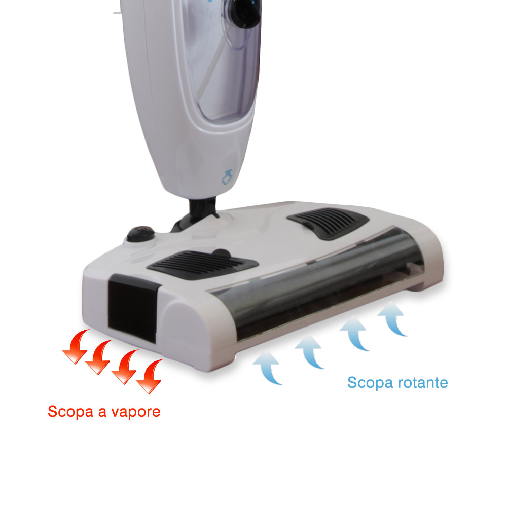 Scopa a vapore aspirazione Steam Sweeper 6 in 1